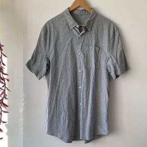 Mens Lulu Button Down short sleeve